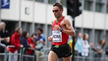 Encina fue el mejor chileno en el maratón del Mundial de Londres