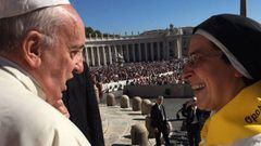 El papa Francisco se reuni&oacute; con sor Luc&iacute;a Caram y le pidi&oacute; que &quot;siga armando l&iacute;o&quot;.