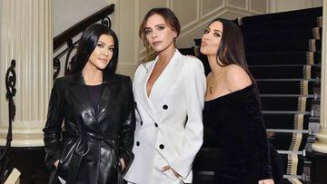 Victoria Beckham, Kourtney y Kim Kardashian juntas en California v&iacute;a Instagram. Noviembre 21, 2019.