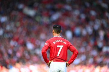 Cristiano Ronaldo of Manchester United 