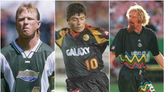 En 1996, 10 equipos fueron presentados para la primera temporada en la MLS, que a lo largo de su historia han tenido camisetas con dise&ntilde;os extravagantes.