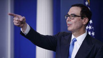 US Treasury Secretary Steven Mnuchin is a key player in the ongoing discussions over a new coronavirus relief bill 