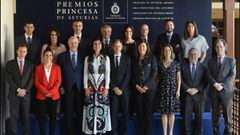 Foto del jurado del Premio Princesa de Asturias de los Deportes 2018.