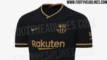 Barça set to opt for black and gold for 2020/21 away kit