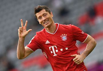Goal-machine | Bayern Munich's Robert Lewandowski.