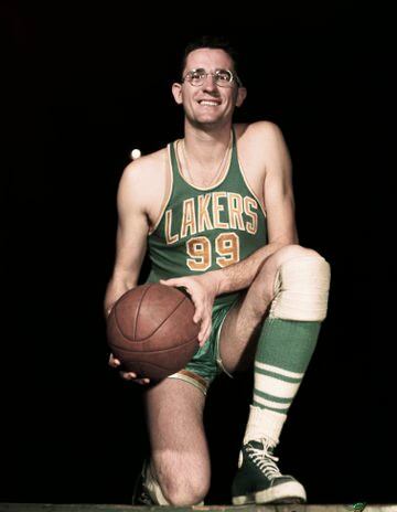 Le apodaron Mr. Basketball y es considerado uno de los pioneros del baloncesto profesional, que él con sus 2,08 y 111 kilos ayudó a convertir en un juego de gigantes. Sus rebotes y su intimidación obligaron a cambiar normas para adaptarlas a un pívot que participó en los cuatro primeros All Star Game de la NBA y que personificó a los primeros Lakers de Minneapolis, con los que ganó cinco títulos entre la BAA y la primera NBA. Formó parte de la clase inaugural del Hall of Fame (1959) y se le nombró mejor jugador de la primera mitad del siglo XX. El primero en la estirpe de pívots de los Lakers, ya estaba retirado (incluso había sido entrenador de la franquicia durante una temporada) cuando llegó el traspaso a Los Ángeles en 1960. La fecha de la retirada de su camiseta fue el 30 de noviembre de 2022.