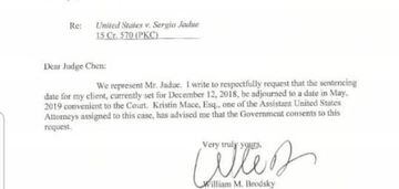 La solicitud de postergación de la audiencia de condena en contra de Jadue.