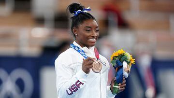 Simone Biles wins seventh career Olympic medal in Tokyo