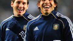 Lionel Messi y Carlos Tevez tambi&eacute;n estuvieron en la Copa Am&eacute;rica de Argentina 2011.