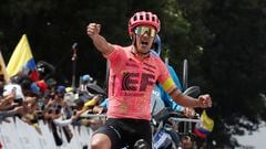 Richard Carapaz gana la etapa reina del Tour Colombia