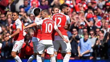 Alexis y Giroud lideran triunfo de Arsenal que quedó segundo