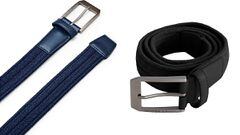 El tejido de este cinturón trenzado ofrece un ajuste cómodo y perfecto.