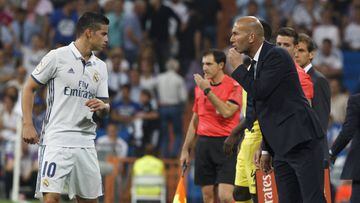 A Zidane le sale todo: Casemiro, James y Benzema suman otra vez