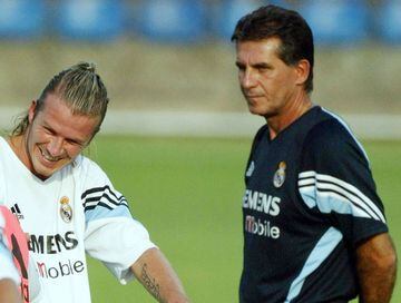 En su etapa en el equipo español en 2003 tuvo una larga lista de figuras: Zidane, Ronaldo, Raúl, Guti, Iker Casillas, Beckham y el ya mencionado Figo.