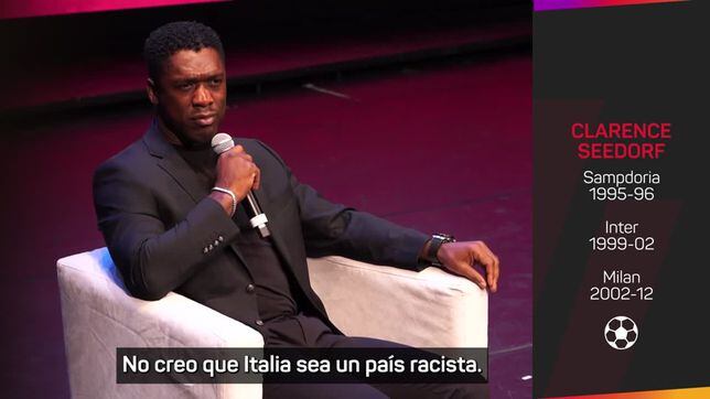 Seedorf en Italia: “A veces el sistema es más racista que la gente”