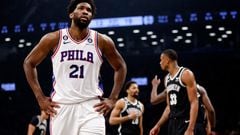 As they prepare for their second-round playoff series, the Sixers remain unsure as to whether their star will be able to give his best to the team in the next round.