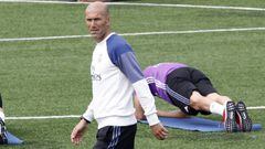 Zidane, en la pretemporada pasada.