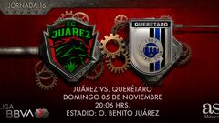 Juárez vs Querétaro en vivo: Liga MX, Clausura 2023 hoy en directo