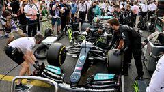 Lewis Hamilton (Mercedes W12). Yas Marina, Abu Dhabi. F1 2021.