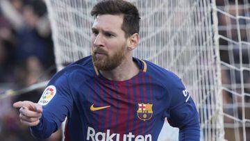 Messi, jugador del Barcelona. 