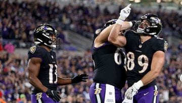 The Baltimore Ravens move to 4-1 after a spectacular fourth quarter comeback. Lamar Jackson set a career high with 442 passin yards in the 31-25 win.