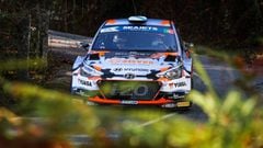 16 ARES Ivan (ESP), VASQUEZ David (ESP), Hyundai Ares Racing team, Hyundai i20 R5 , action during the 2020 Rally Fafe Montelongo, 3rd round of the 2020 FIA European Rally Championship, from October 2 to 4, 2020 in Fafe, Portugal - Photo Jorge Cunha / DPPI