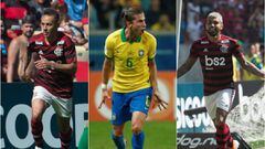 Rafinha, Filipe Luis y Gabriel Barbosa, unas de las figuras de Flamengo.