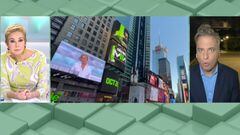 El homenaje de Times Square a Ana Rosa tras su enfermedad