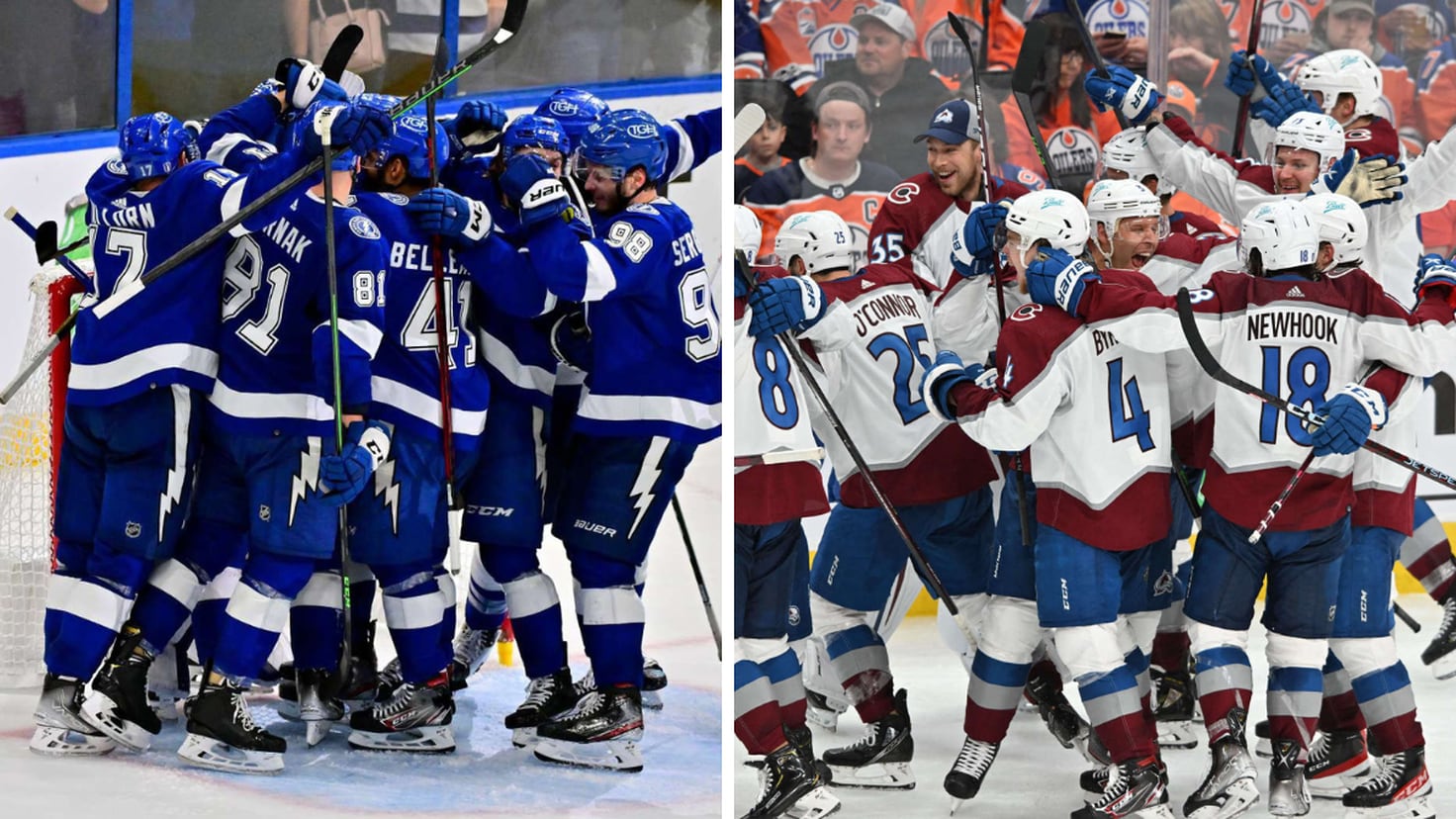 Avalanche vs Lightning full schedule when and where are the 2022 NHL