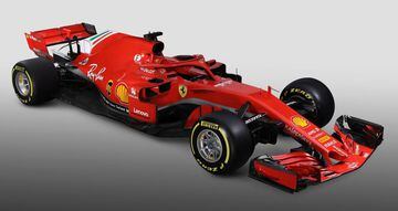 El Ferrari SF71, más rojo, más bonito y con "un gran motor"