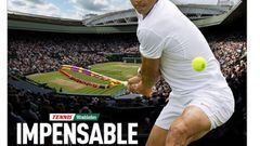 Portada de L'Équipe del 27 de junio de 2022 con Rafa Nadal como protagonista antes de Wimbledon.