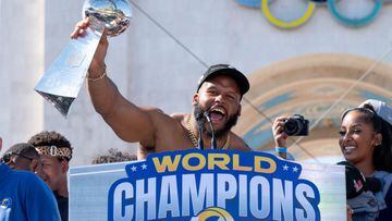 Super Bowl “addiction” has Aaron Donald wanting more wins, but Rams uncertain