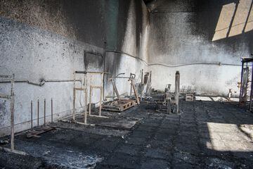 Las imágenes de cómo quedó el Code Jalisco tras el incendio