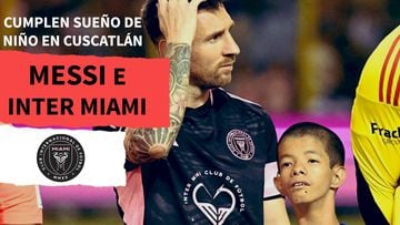 Messi cumple el sueño de un niño salvadoreño en Cuscatlán