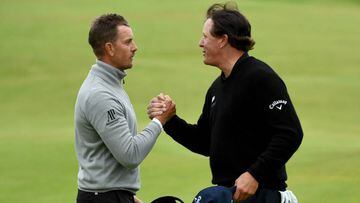 Henrik Stenson and Phil Mickelson.