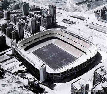 The stadium was renamed as the Estadio Santiago Bernabéu in 1955.