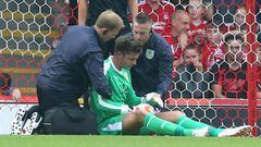 Sean Dyche laments Nick Pope injury: "It looks serious"