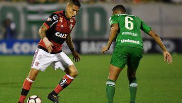 Con Guerrero titular, Flamengo empató con Chapecoense