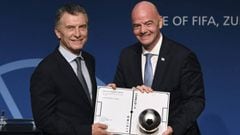 Macri será presidente ejecutivo de la Fundación FIFA
