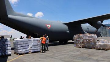 México envía avión con medicamentos y víveres a Haití