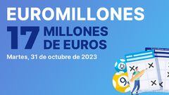 Euromillones: comprobar los resultados del sorteo de hoy, martes 31 de octubre