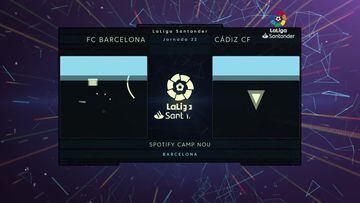 Los goles del Barcelona ante Cádiz que ratifican su liderato