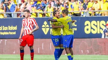 Cronología de atlético de madrid contra cádiz club de fútbol
