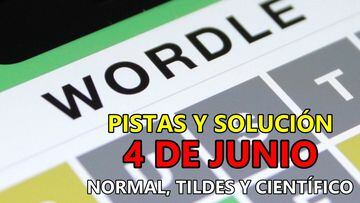 Wordle en español, científico y tildes para el reto de hoy 4 de junio: pistas y solución