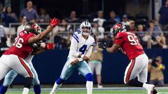 After the Cowboys 19-3 loss to the Tampa Bay Buccaneers, Jerry Jones says Prescott will need surgery on his right thumb and is out indefinitely