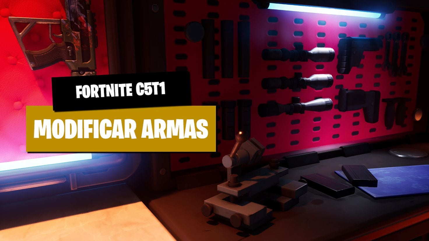 Cómo Modificar Armas En Fortnite Todos Los Bancos De Accesorios De Armas Y Cómo Se Usan 1438