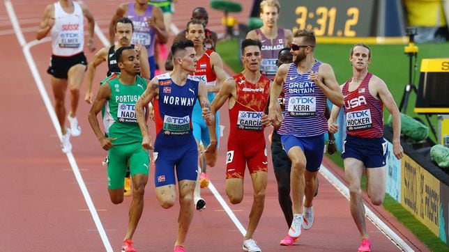 García Romo, a la final de 1.500; Katir y Mechaal, eliminados