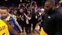 El encuentro final entre Curry y LeBron: el vídeo está dando la vuelta al mundo 