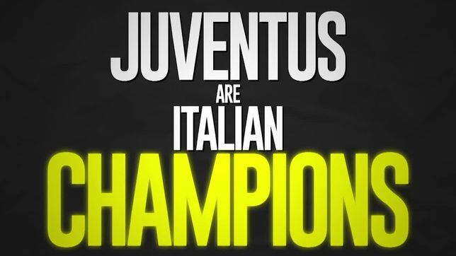 Los números del triunfo histórico de la Juventus en la Serie A