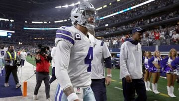 Dallas Cowboys quarterback Dak Prescott has a record of 1-3 in playoffs games since he was drafted in 2016.